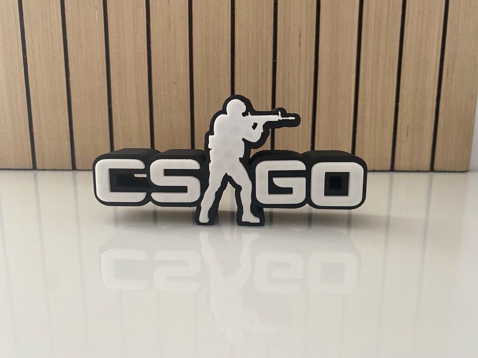 CS GO decoracao c/ sem leds