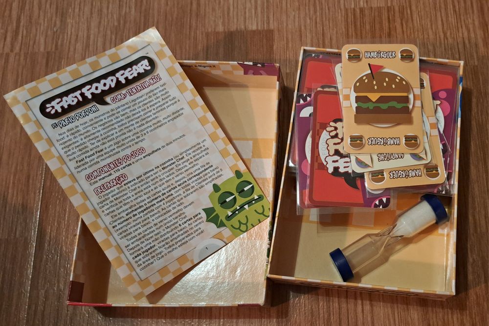 Jogo de Tabuleiro Fast Food Fear