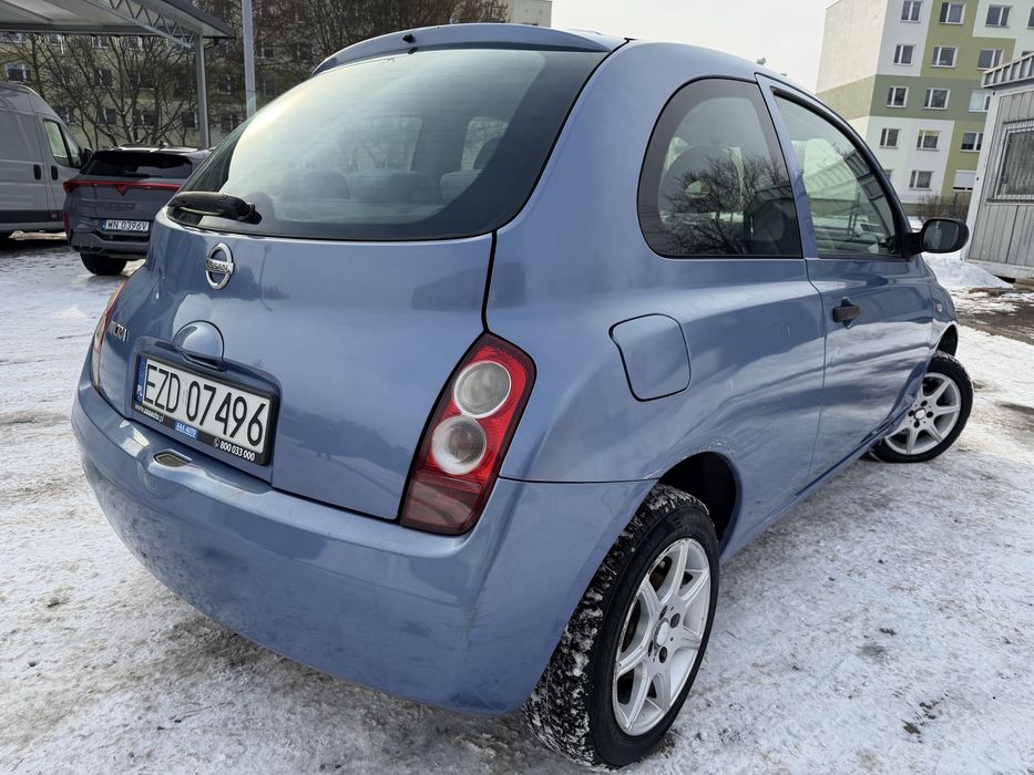 Nissan micra 1.2 ŚLICZNA bez rdzy DO JAZDY kosa OC ROK PT ROK