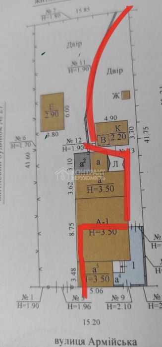 Продам частина будинку метро Олексіївська Армійська