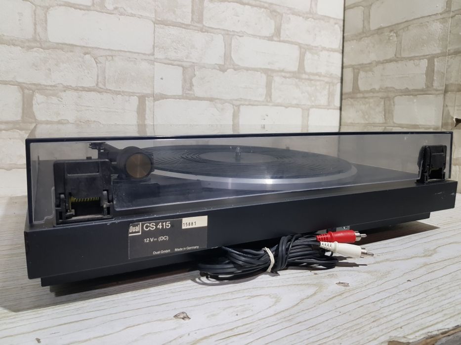 Віниловий програвач DUAL CS 415, 33/45 об/хв, б/у з Німеччини