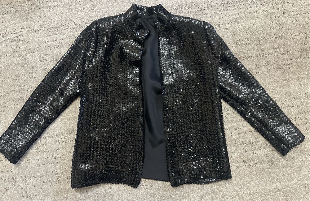 Żakiet z cekinów M/L