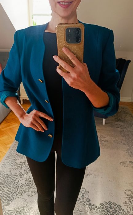 Marynarka wełniana 38 retro vintage