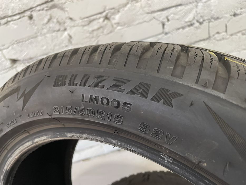 Зимові шини BRIDGESTONE 215/50 R18 резина Р18