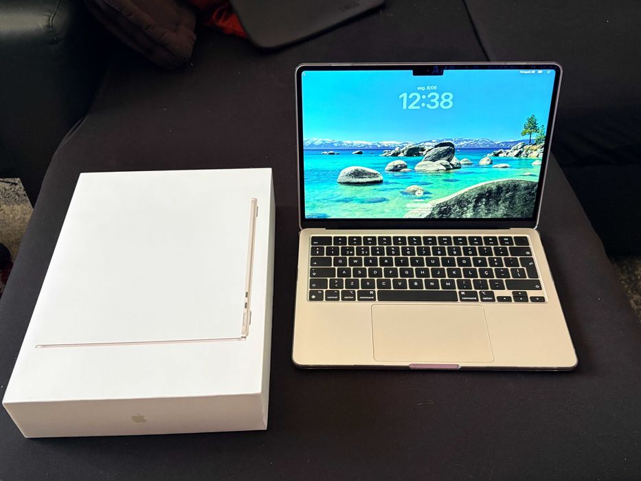 MacBook Air 13,6 M2 Apple IMACULADO (Fatura e Garantia)