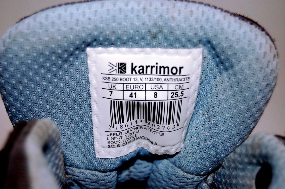 Ботинки KARRIMOR р.41 original ENGLAND