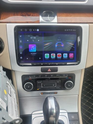 Rádio Android Volkswagen Golf Passat Skoda Seat CARPLAY WIFI GPS 2/32G