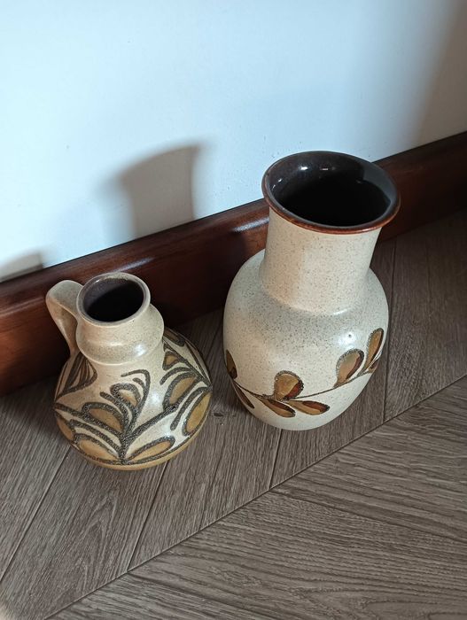 Wazon ceramiczny Strehla zestaw 2szt z podobnym wzorem