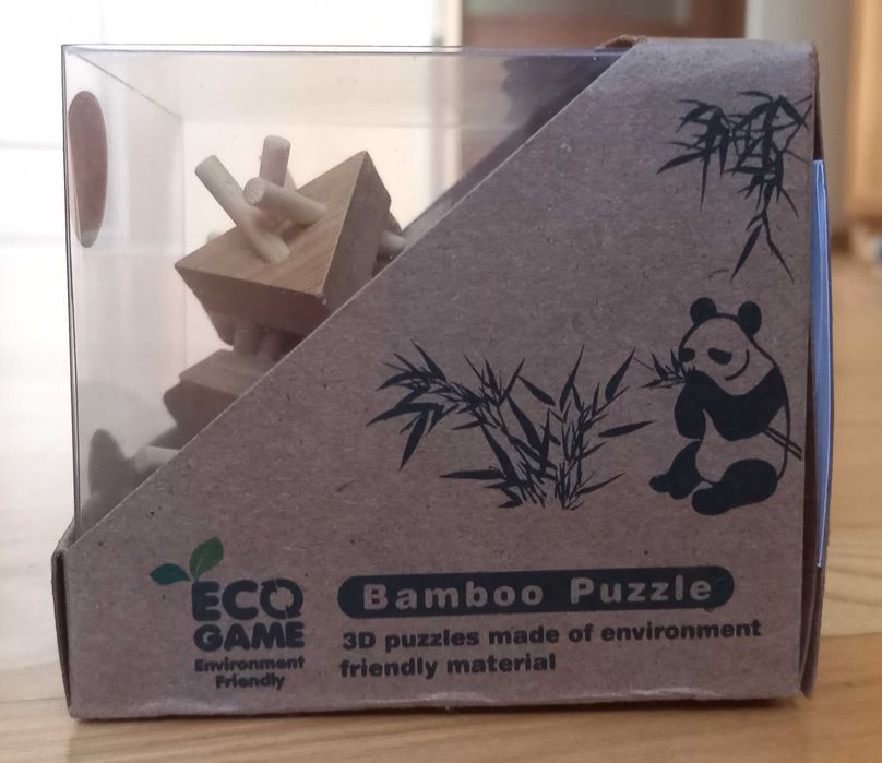 Łamigłówka bambusowa bamboo puzzle