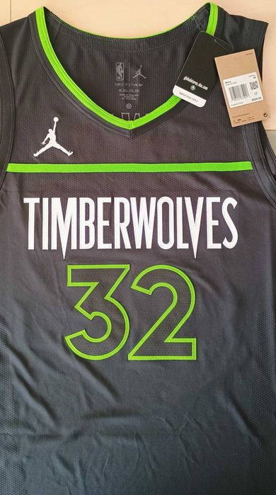 Karl-Anthony Towns Minnesota Timberwolves NBA koszulka autograf JSA