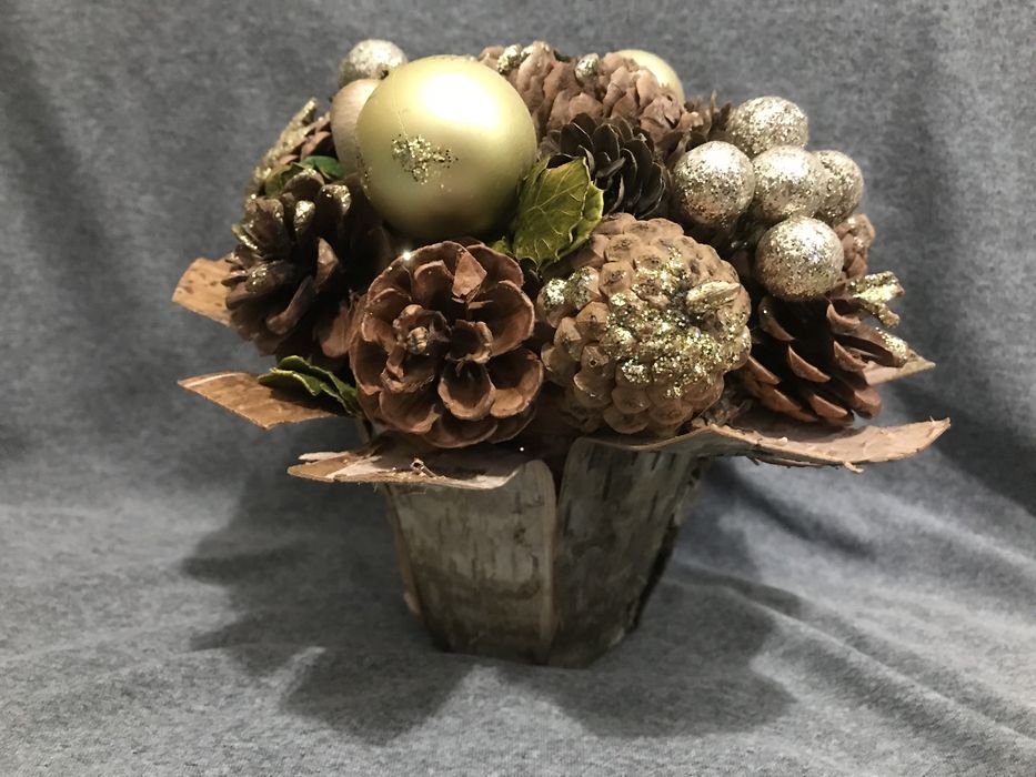 Новогоднее украшение рождественский букет