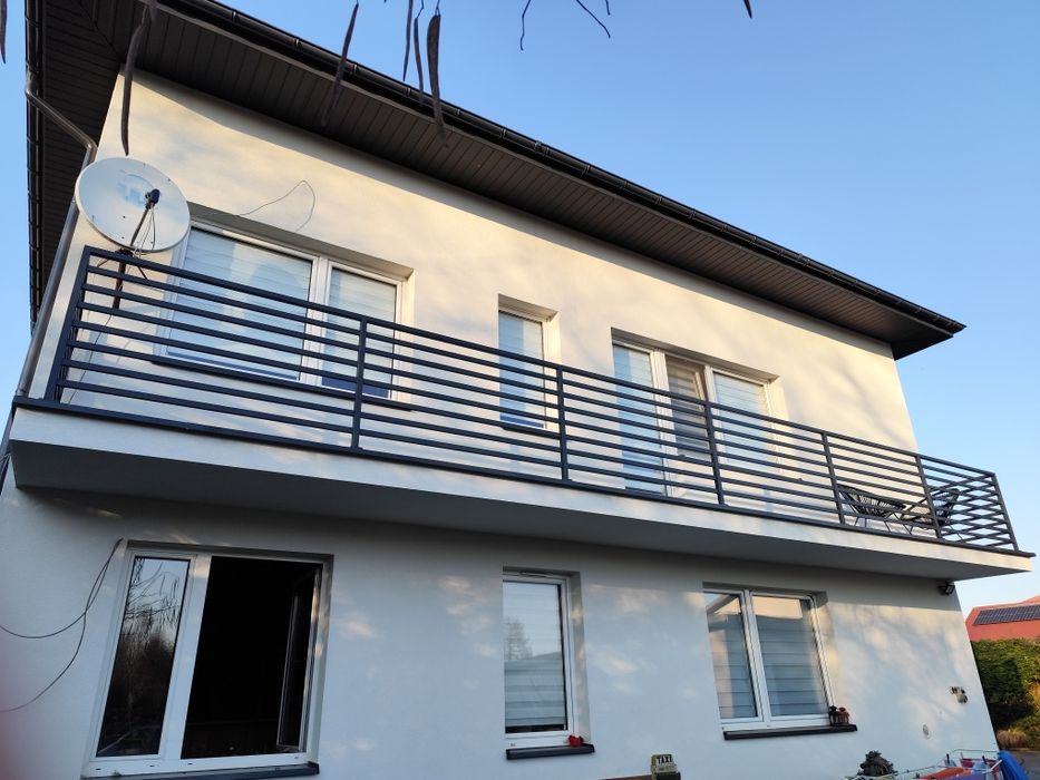 Balustrady zewnętrzne wewnętrzne