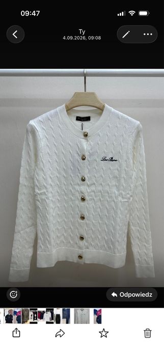 Sweter loro piana rozmiar m