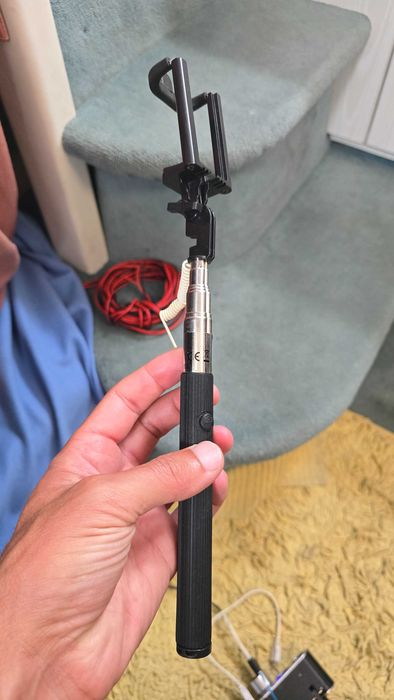 Selfie stick, comprimento 1m,