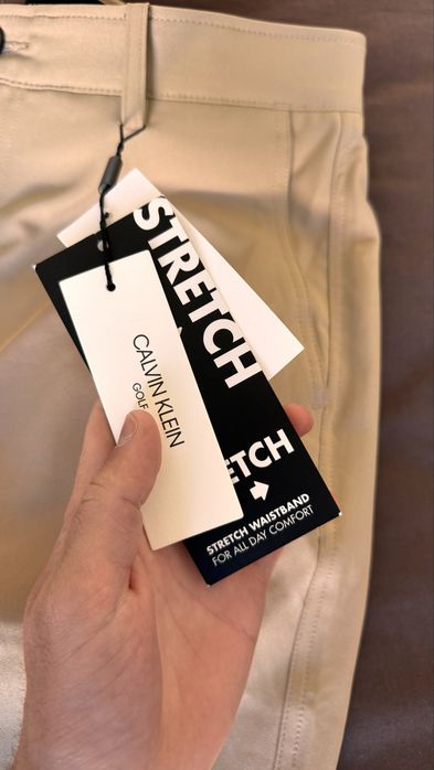 Calvin Klein Bege Golf Pants