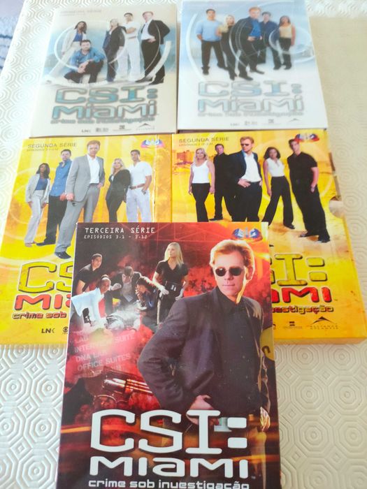 DVD's CSI Miami 3€ cada