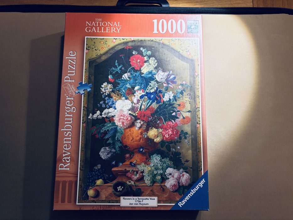 Puzzle 1000 Ravensburger Art kompletne, van Huysum