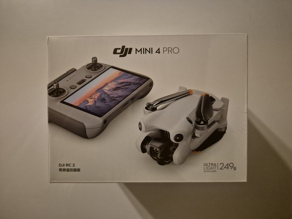 Nowy Dron DJI Mini 4 Pro i Kontroler RC2 z Ekranem Gwarancja Łódź