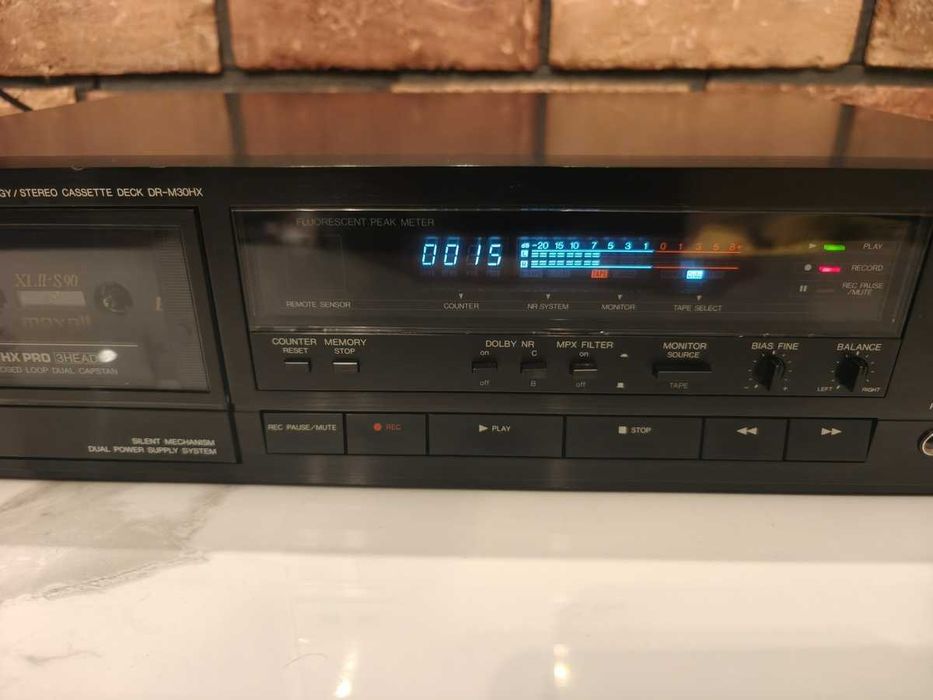 DENON DR-M30HX ! Znakomity deck 3 głowicowy ! OKAZJA ! Nowe paski