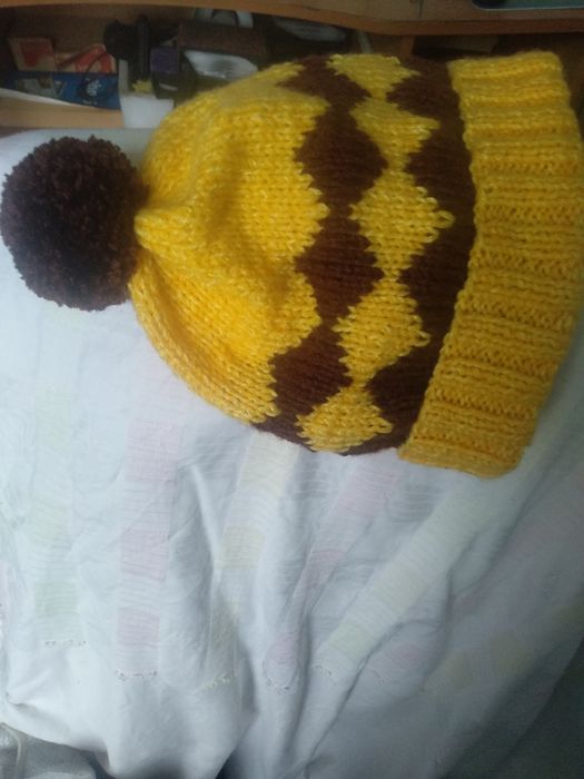 Лижні # зимові # спортивні шапки # handmade