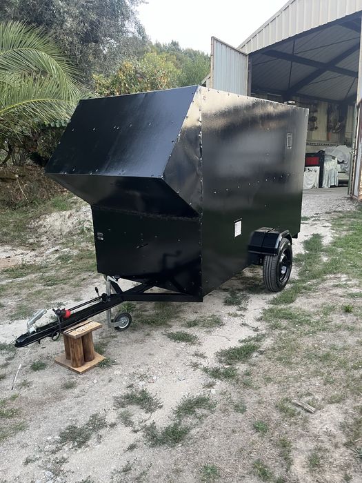 Reboque Atrelado Fechado Ligeiro 750kg – Aerodinâmico