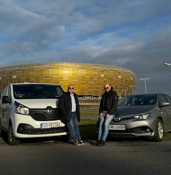 Przewóz transport osób. Wynajem auta lub busa z kierowcą