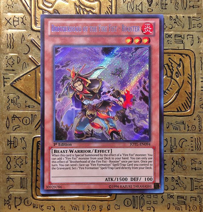 Brotherhood of the Fire Fist - Rooster Yugioh