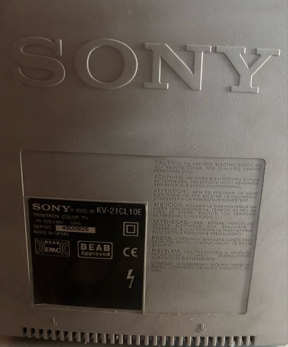 Televisão Sony KV-21CL10E