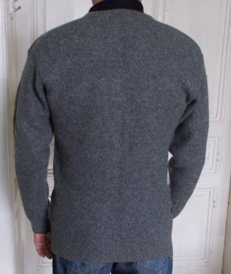Теплый мужской шерстяной свитер полувер, Bogner,48-50 р