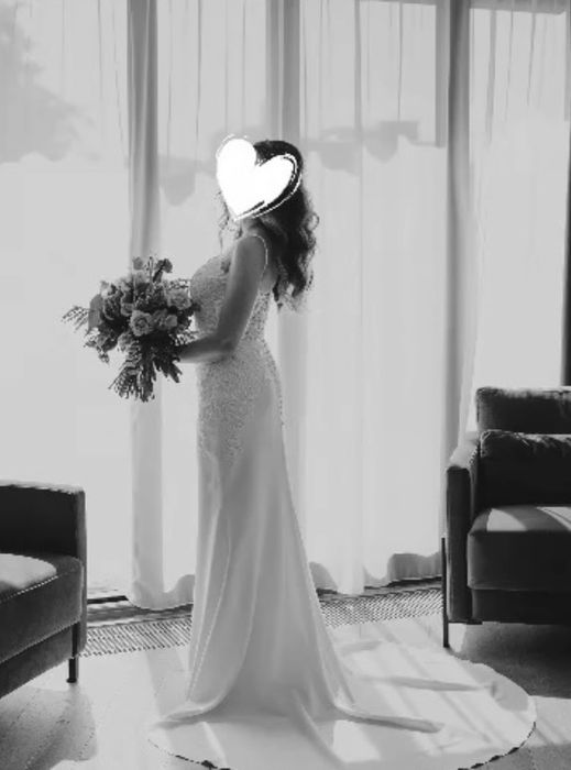 Suknia ślubna PRONOVIAS + jedwabny welon