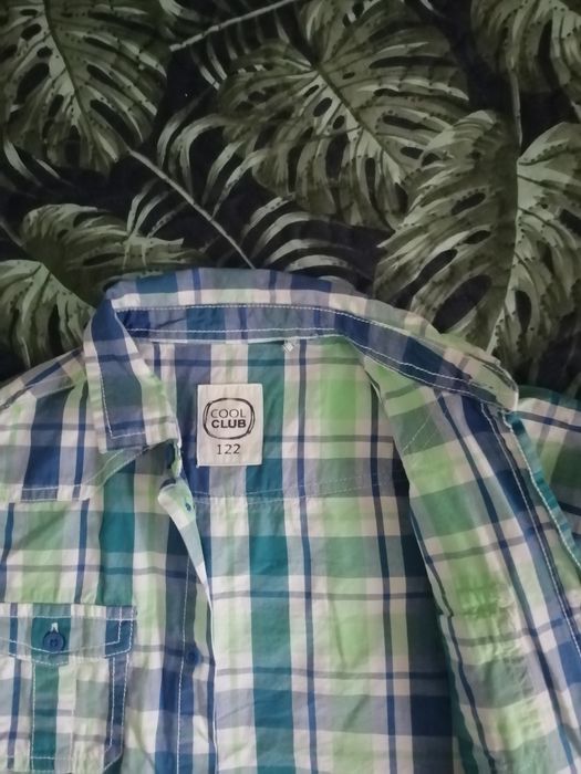Koszula z krótkim rękawem rozm 122