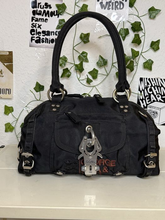 Сумка GGL George Gina Lucy ггл Paradise Angel сумка чорна