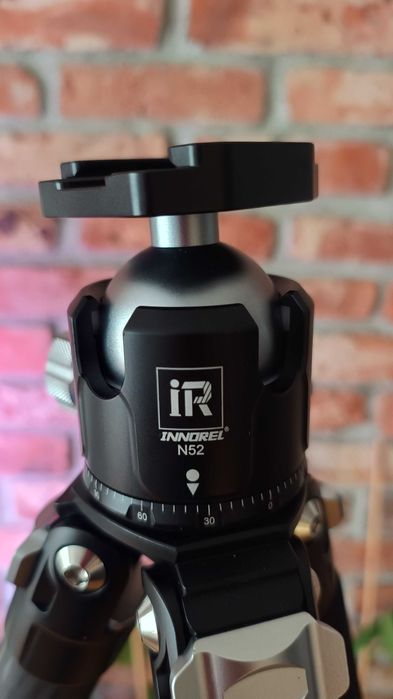 INNOREL N52 Niskoprofilowa głowica kulowa statywu z montażem ARCA