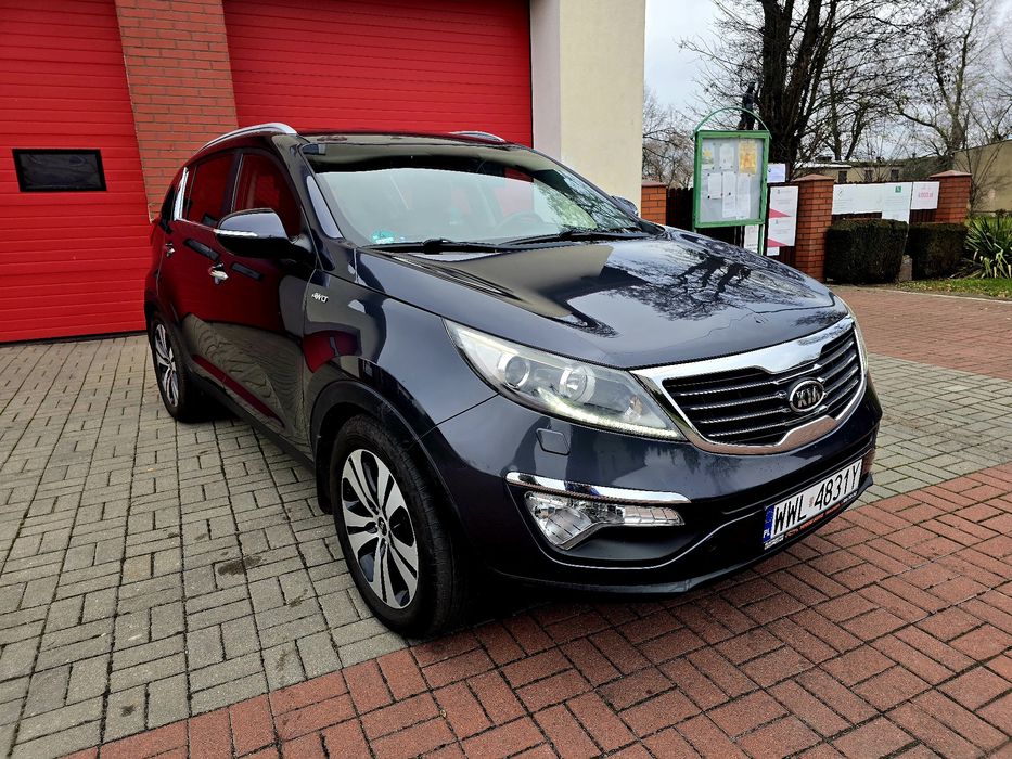 Zamiana Kia Sportage AutomatXenonLedyNaviSkóryKameraParktronicAluflegi