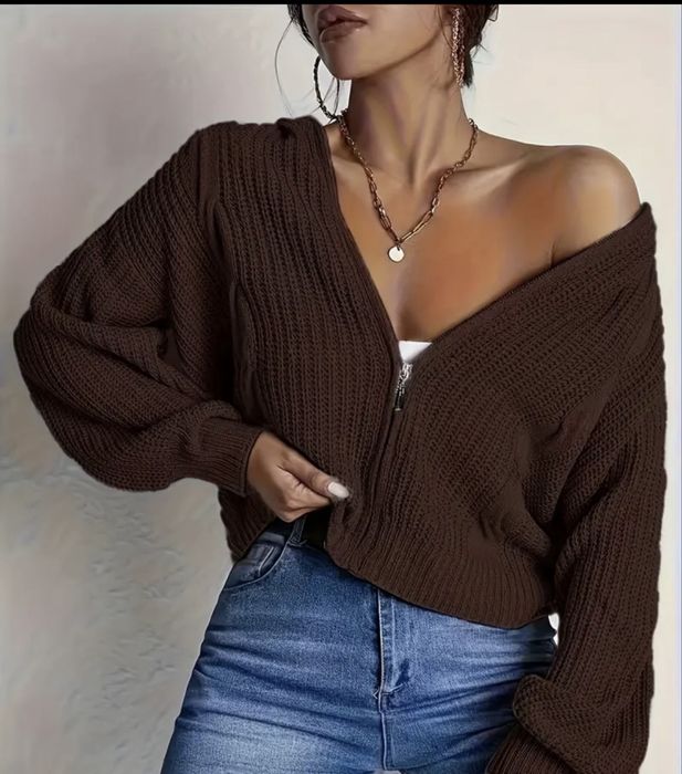 Жіночий кардиган светр на замку