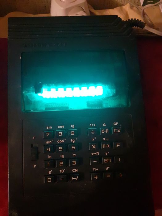 Электрокалькулятор советский