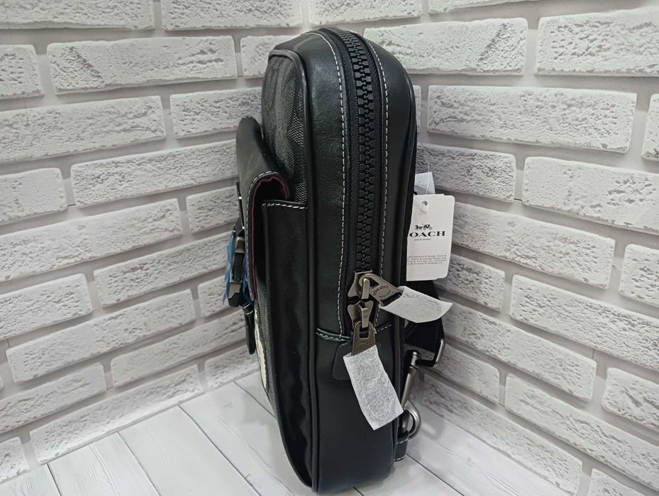Сумка слінг Coach Track Disney X CC113 унісекс