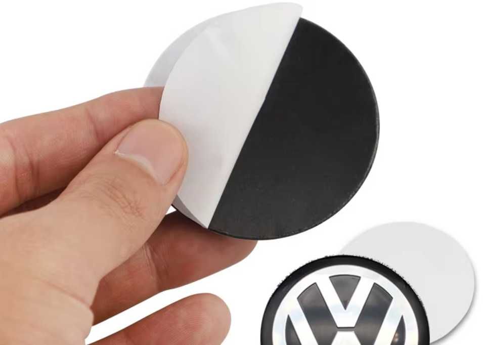 Naklejka/emblemat ALUMINIUM VW 90 MM 4 SZTUKI!