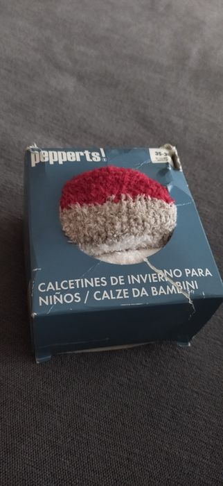 Par de meias de Natal Pepperts!