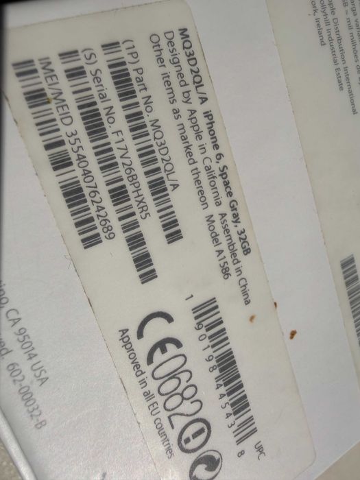 iPhone 6 32GB – Cor Cinza (Space Grey)