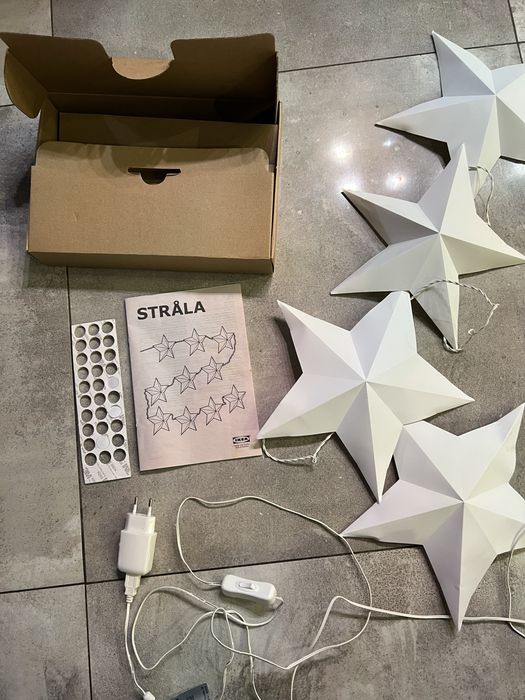 Ikea Strala łańcuch świetlny