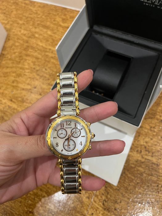 Relogio Balmain original com caixa e todos os manuais e acessorios