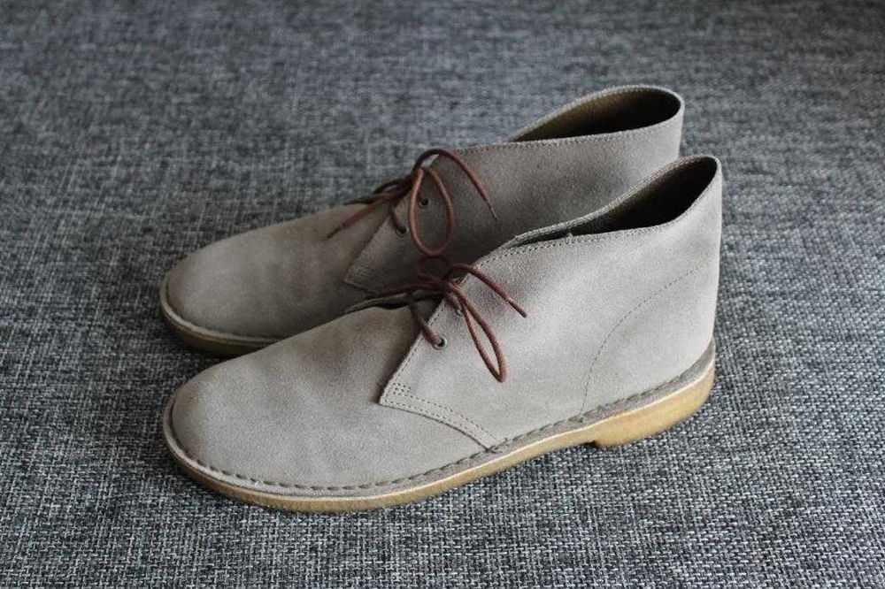 Ботинки дезерти Clarks Originals Оригінал Нат замша 44.5р