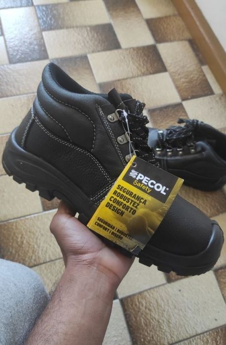 Bota biqueira de aço tamanho 40