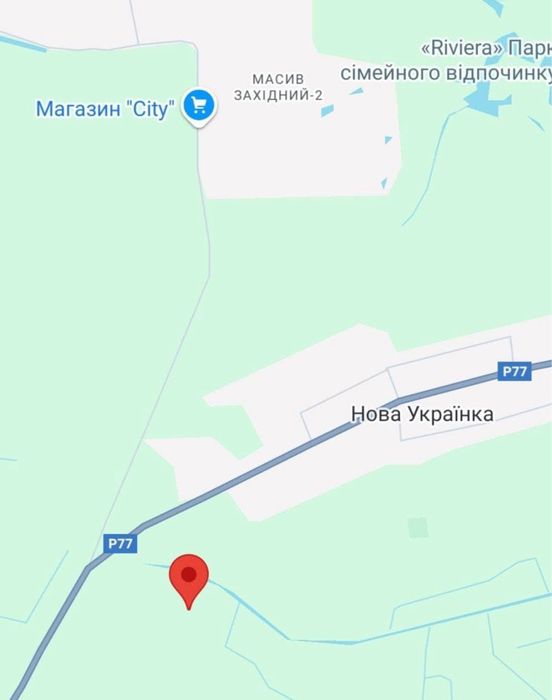 Нова Украінка, земельна ділянка