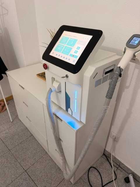 Laser de Díodo Profissional 3Action (755nm + 808nm + 1064nm) | Excelente Estado | Pronto a Trabalhar