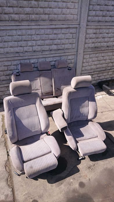 fotele kubełkowe welur Audi 100 A6 C4