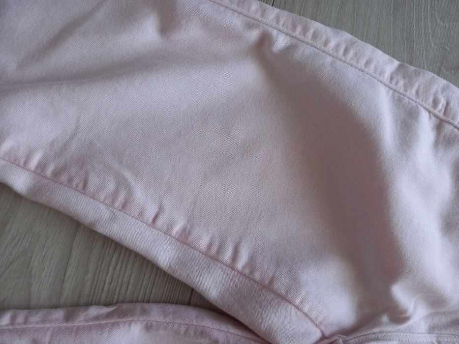 Spodnie damskie pudrowy róż używane, rozmiar 38 (S/M)