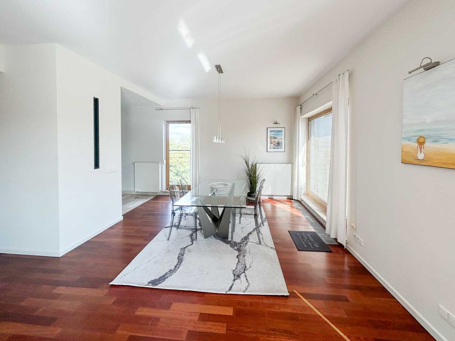 Wynajem Penthouse 320m2 + 160m2 taras ul. Biały Kamień Mokotów