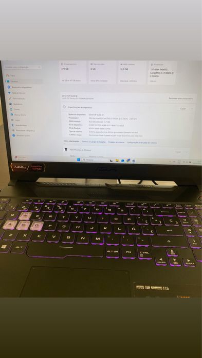 Asus Tuf F15 in perfect condition64283888328579120